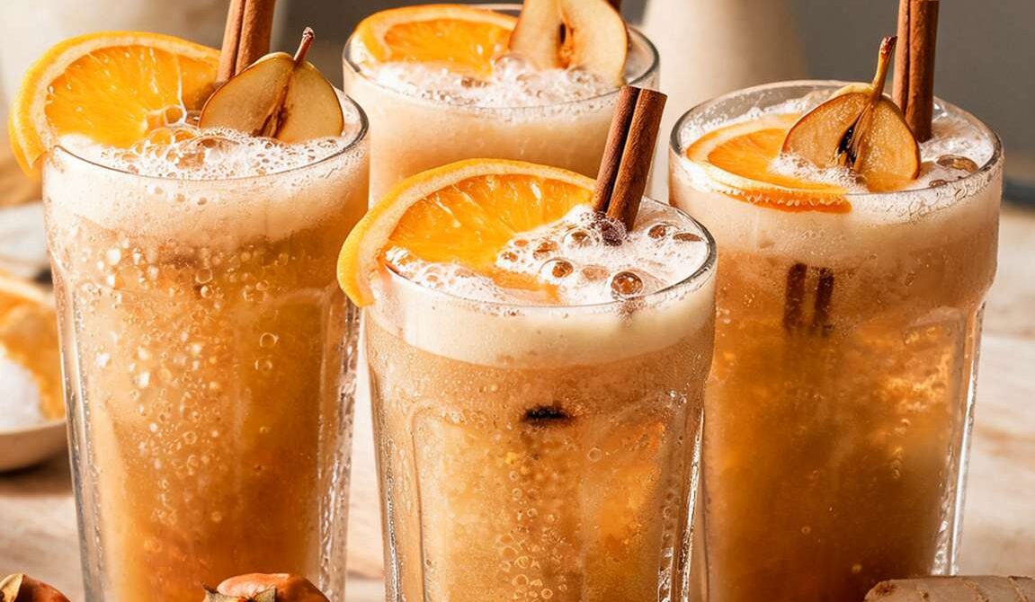 Spiced Medlar and Citrus Cooler