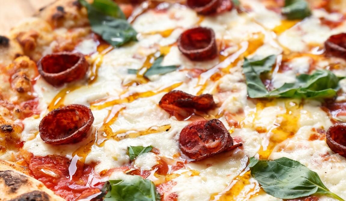 Spicy Soppressata and Hot Honey Pizza