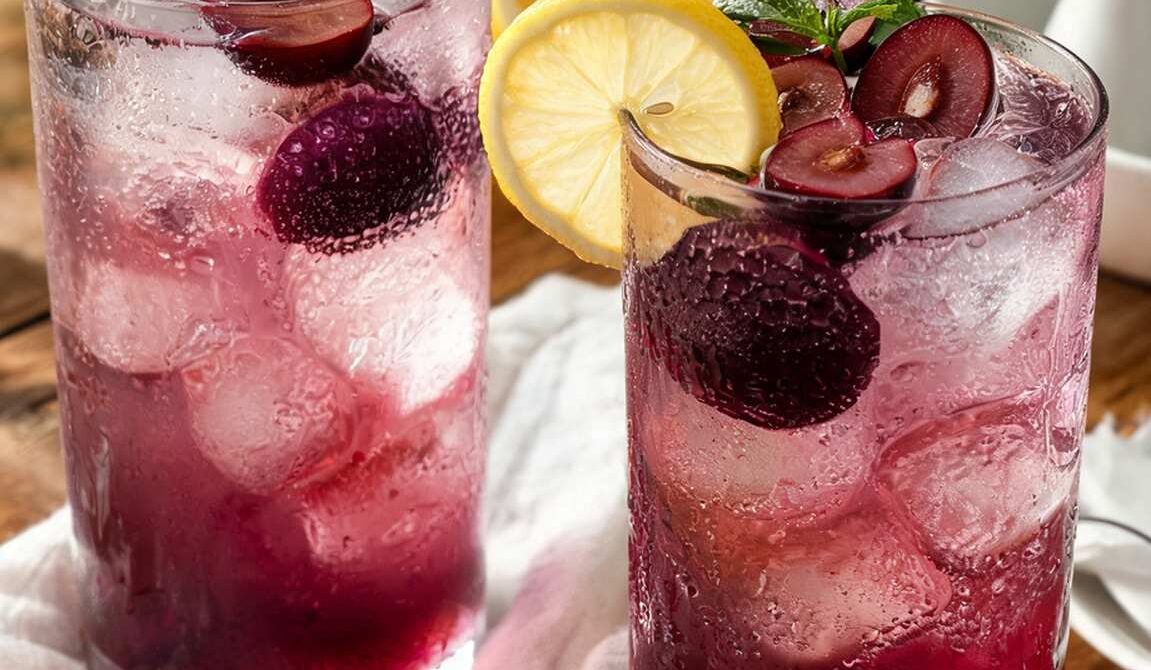 Sweet Southern Muscadine Grape Refresher