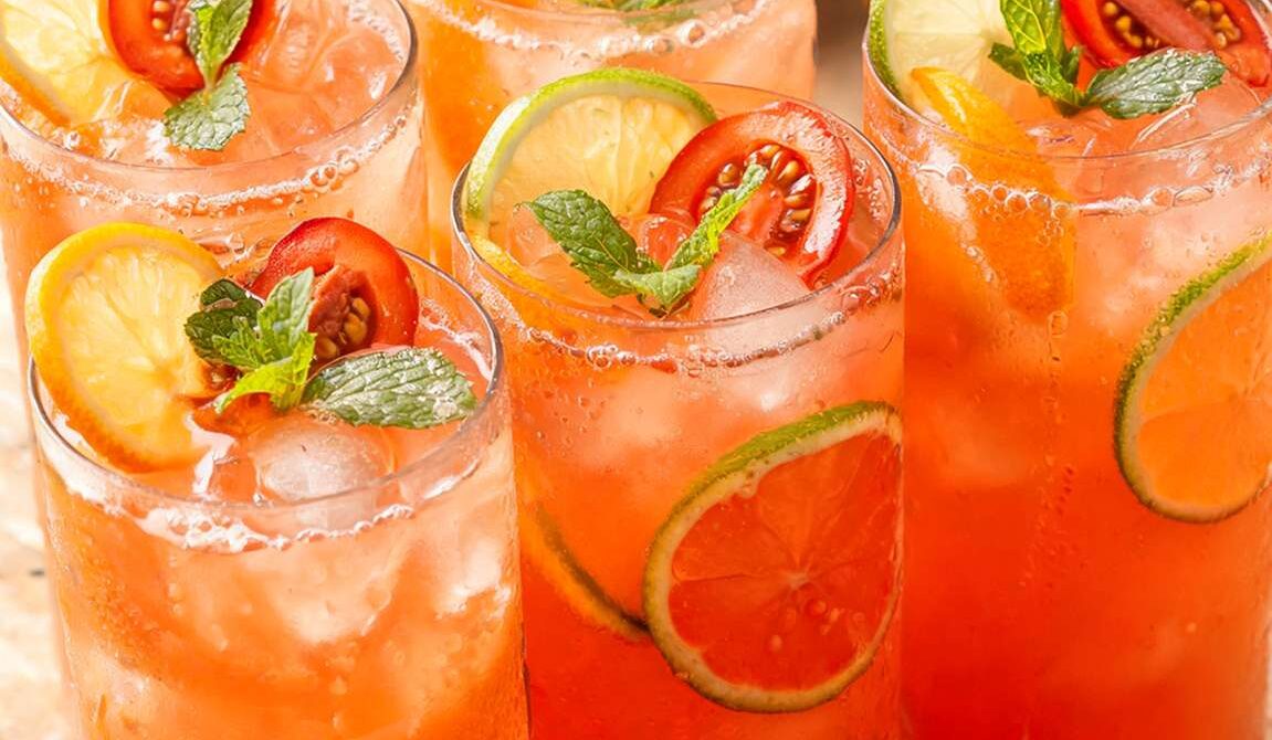 Tangy Tamarillo Orange Lime Splash