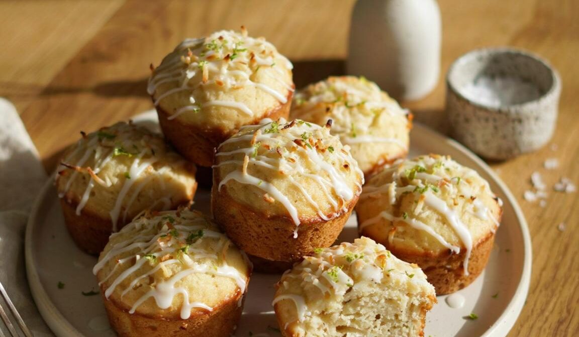 Tropical Coconut Lime Muffins