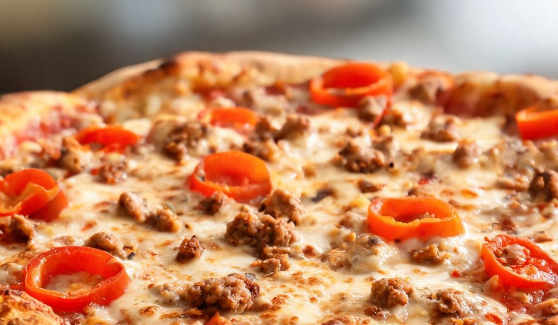 Zesty Sausage and Peppadew Pizza
