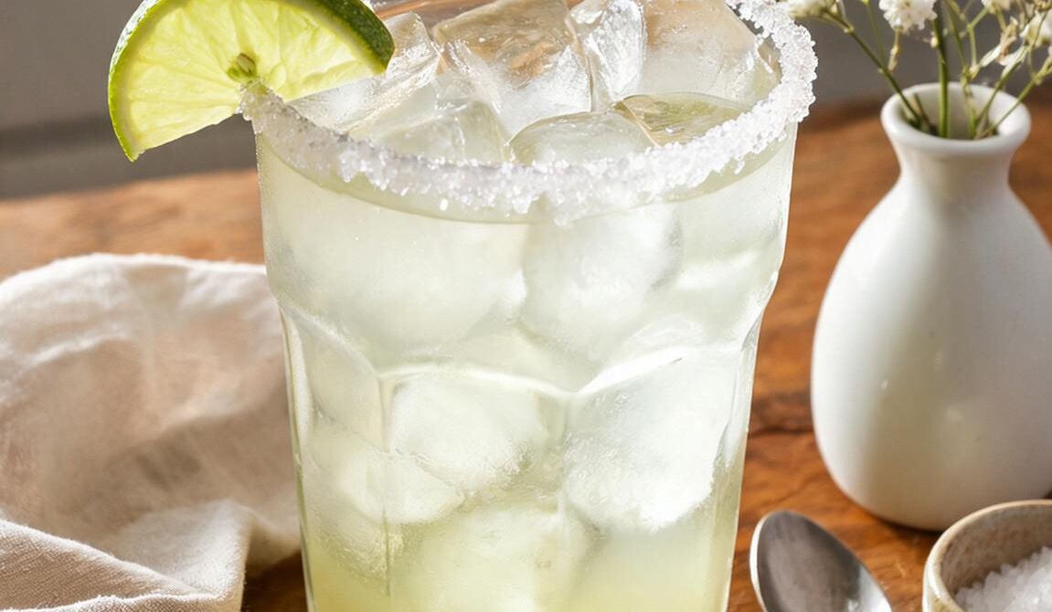 Classic Margarita With Fresh Lime and Orange Liqueur
