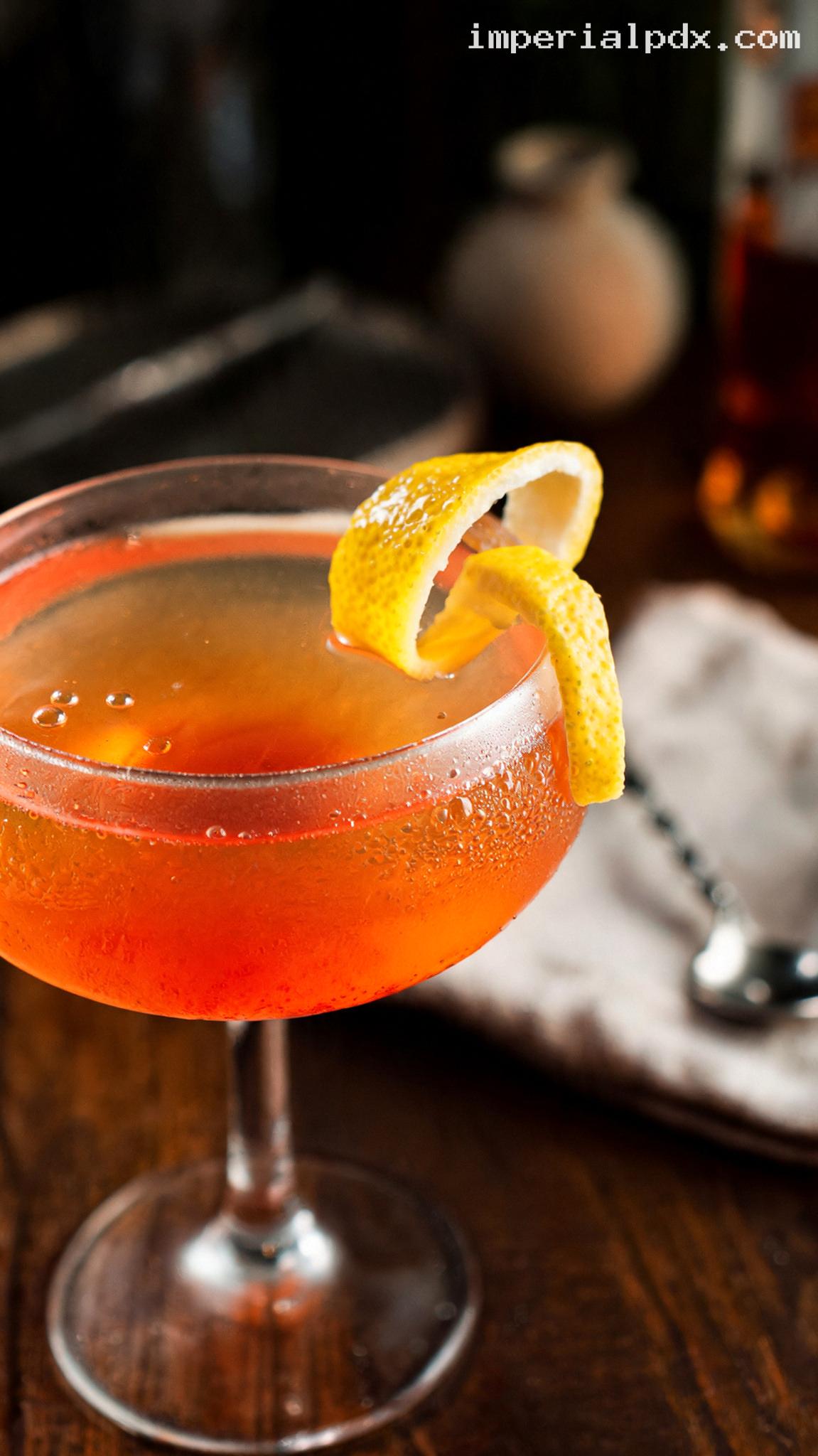 Classic Paper Plane Cocktail Recipe – Closeup