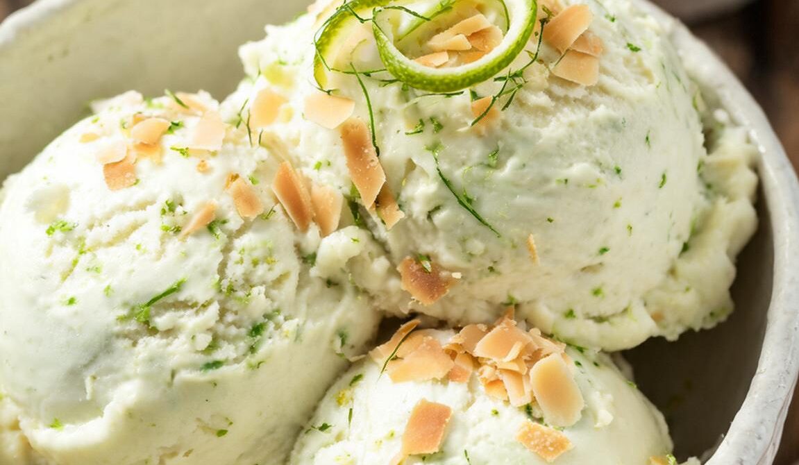 Coconut Lime Ice Cream