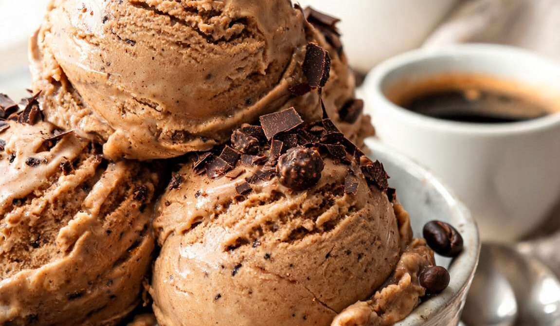 Creamy Espresso Coffee Ice Cream