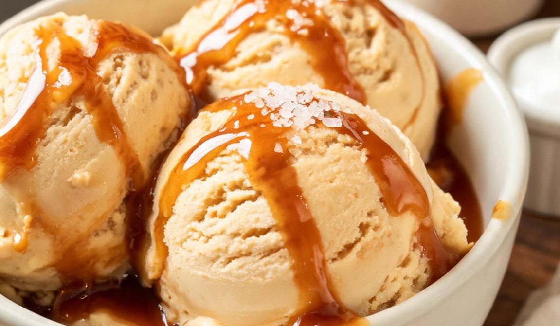 Dulce de Leche Swirl Ice Cream