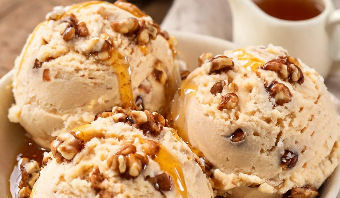 Maple Walnut Custard Ice Cream
