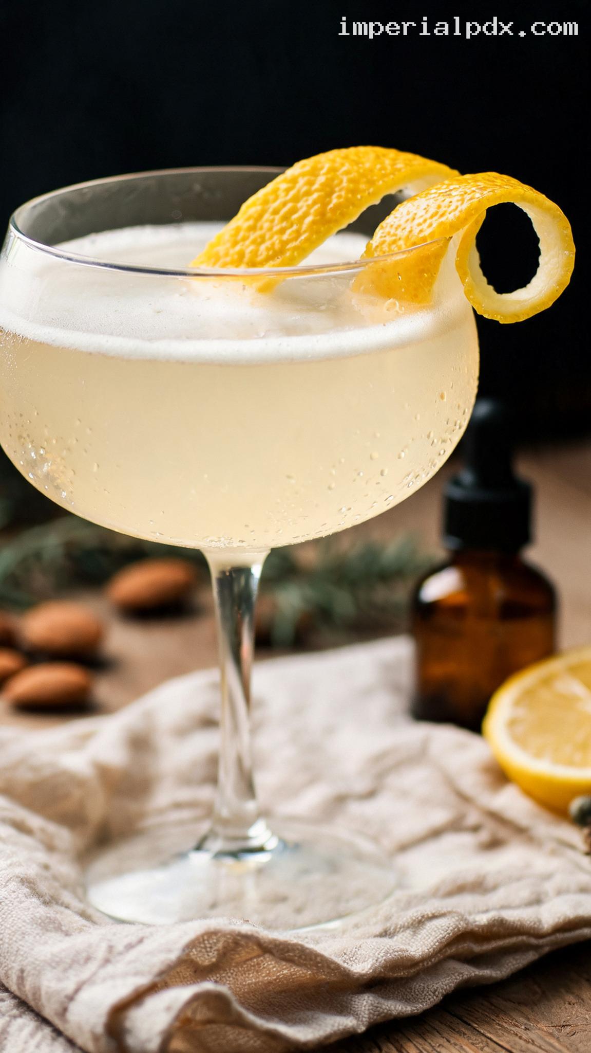 Classic Army & Navy Gin Cocktail Recipe – Closeup