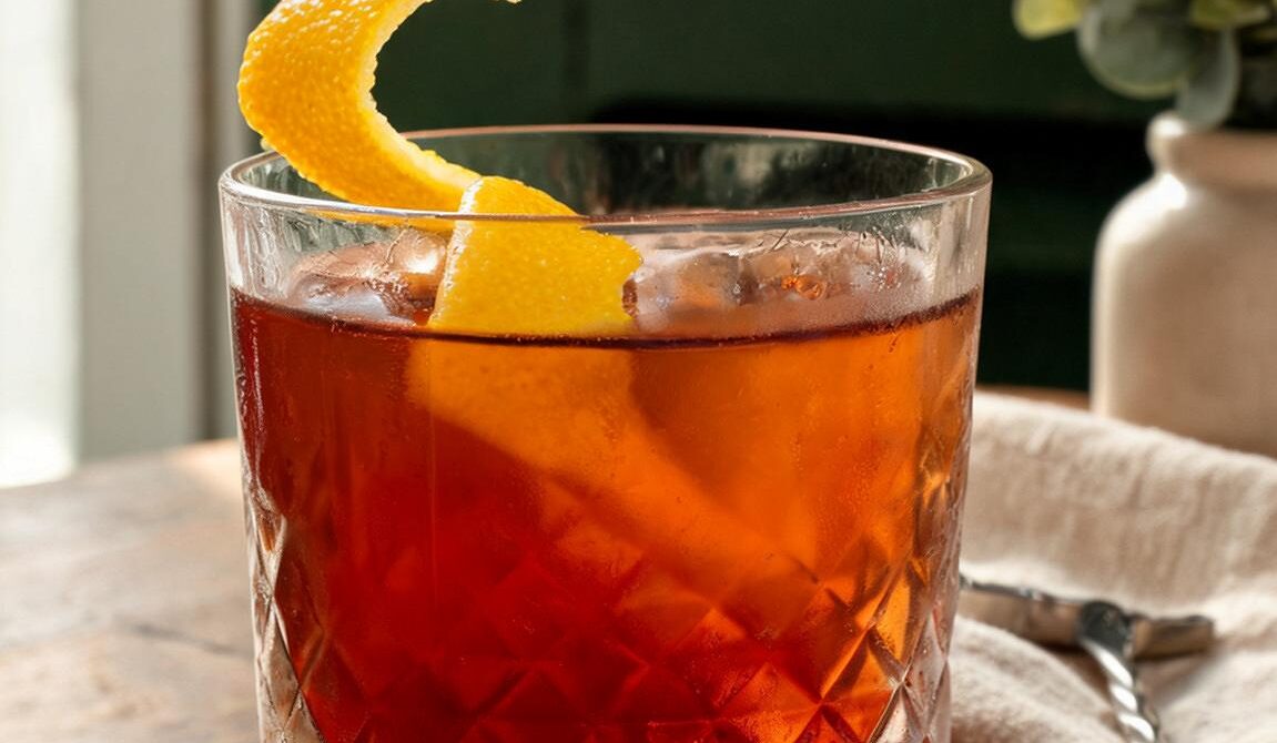 Classic New Orleans Sazerac Cocktail