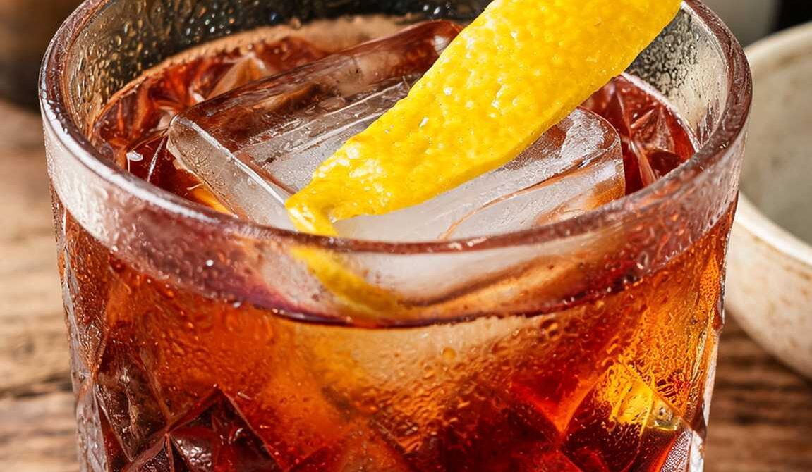 Classic New Orleans Vieux Carré Cocktail