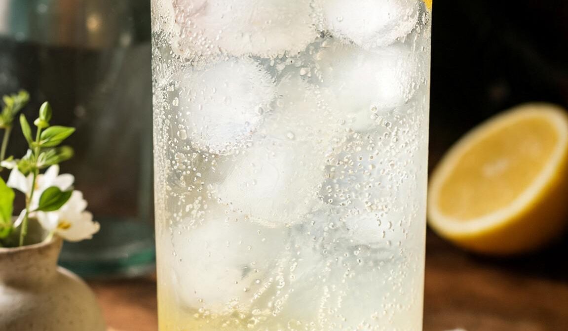 Classic Refreshing Tom Collins Cocktail