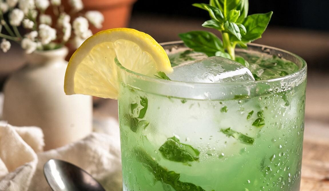 Fresh and Vibrant Gin Basil Smash