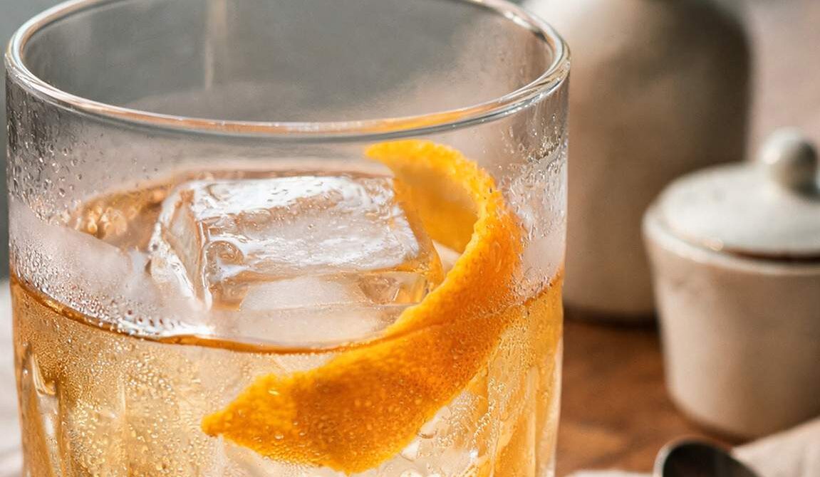 Godmother Vodka and Almond Liqueur Cocktail