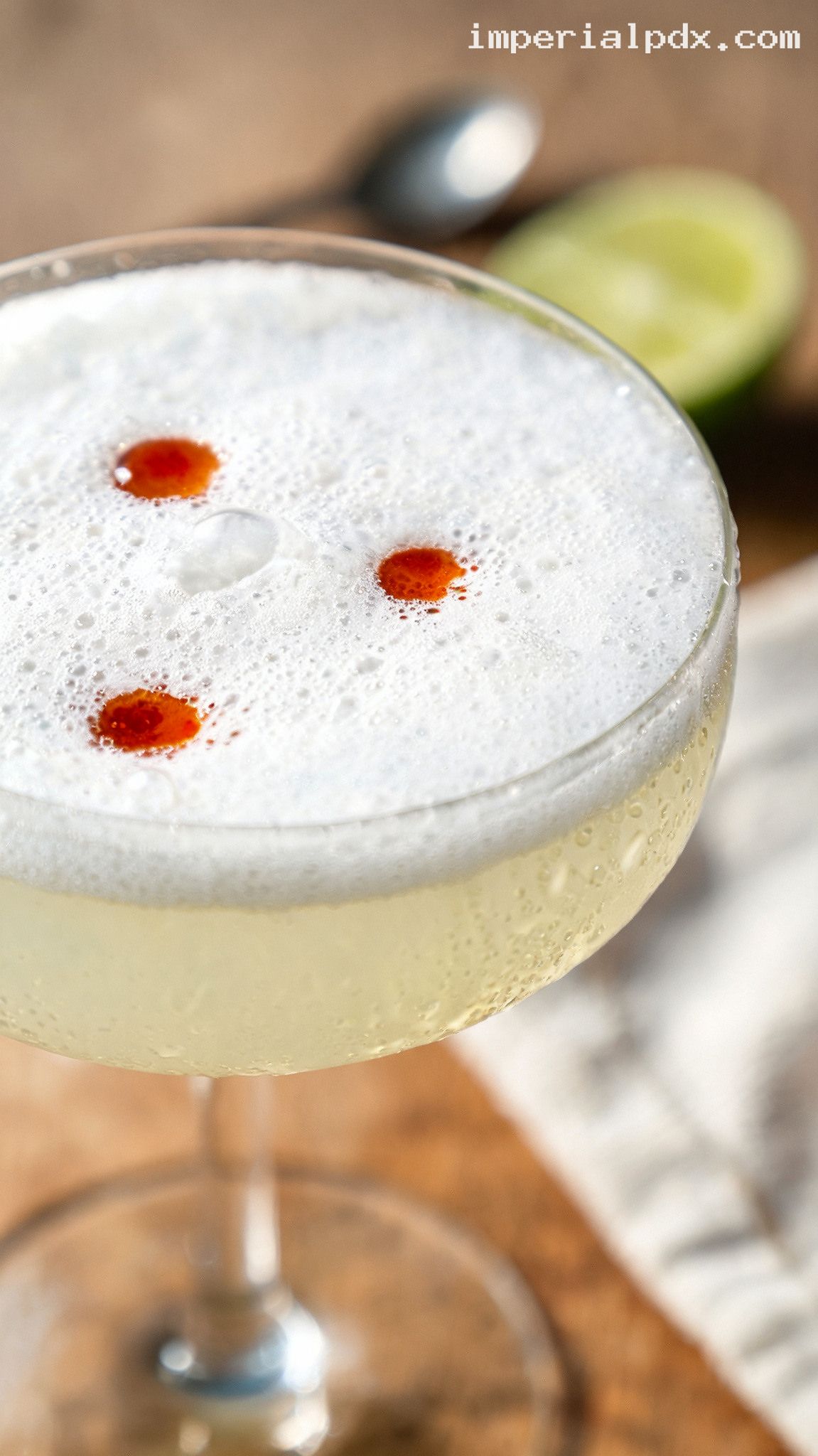 Pisco Sour – Closeup