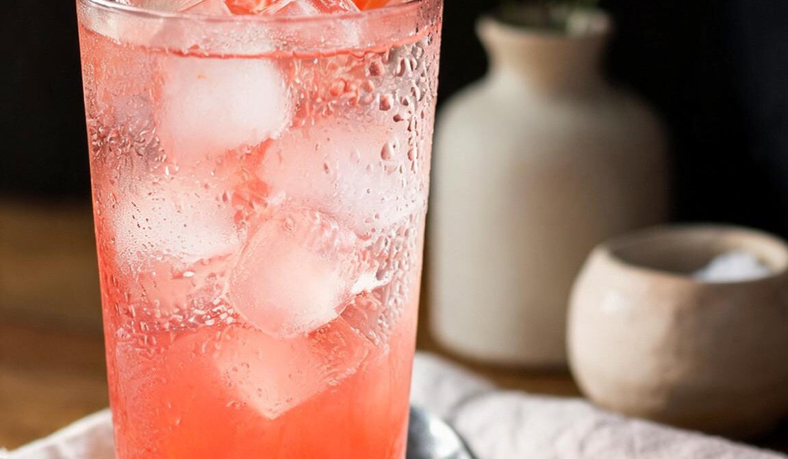 Refreshing Sea Breeze Cocktail With Vodka and Cranberry Juice