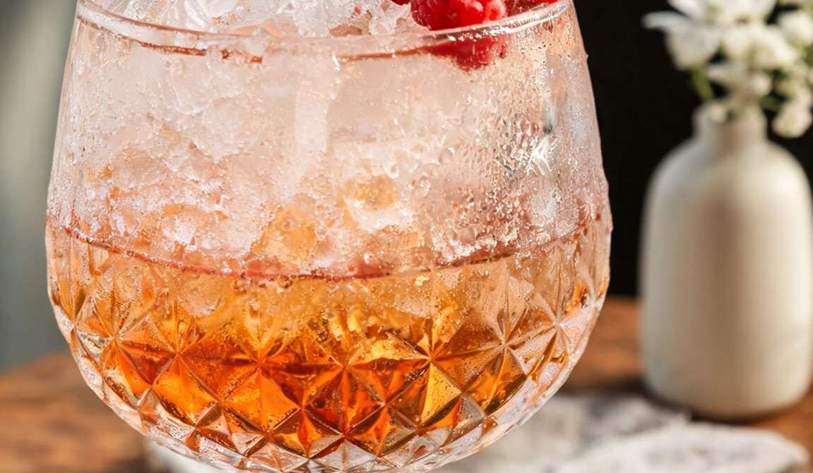 Refreshing Sherry Cobbler with Fresh Citrus and Seasonal Fruit