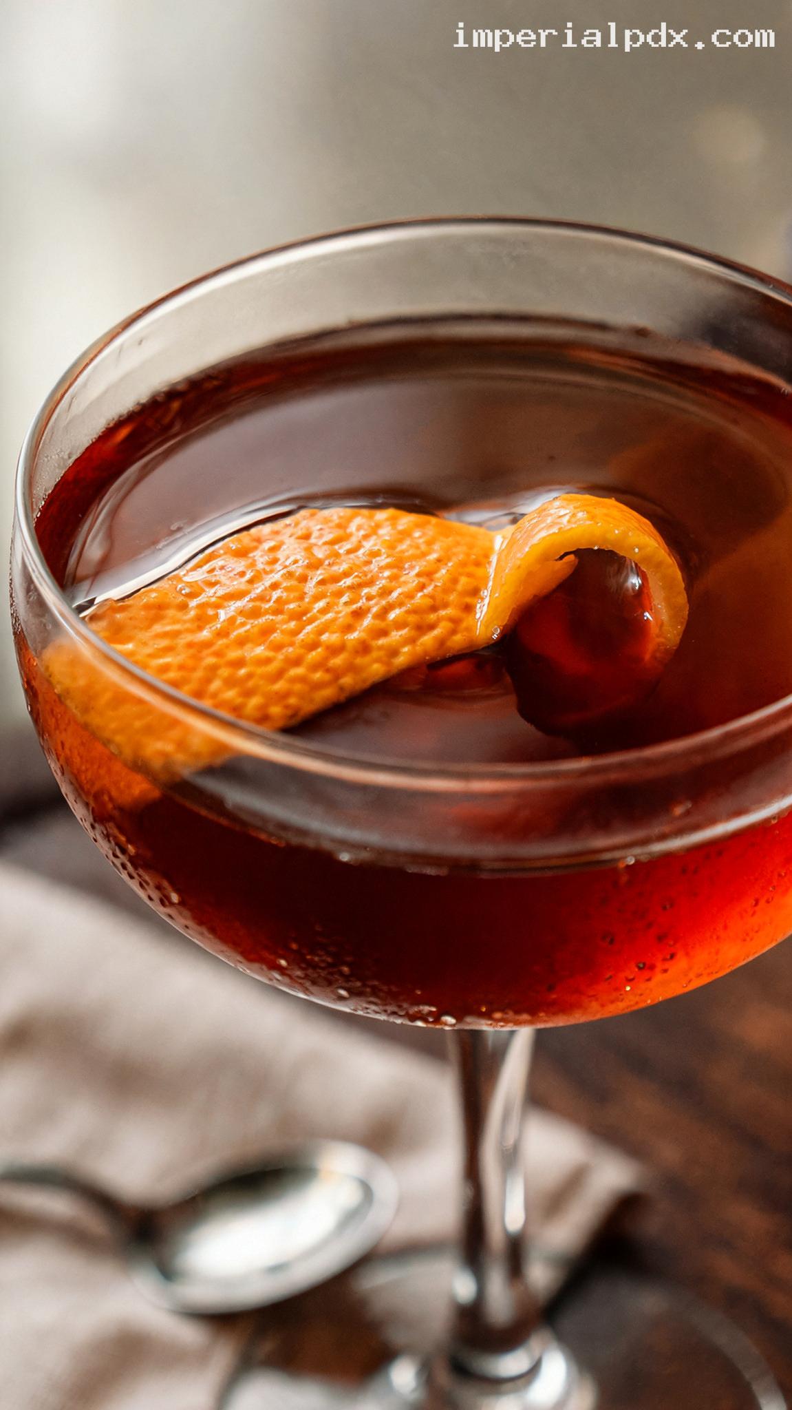 Toronto Cocktail – Closeup