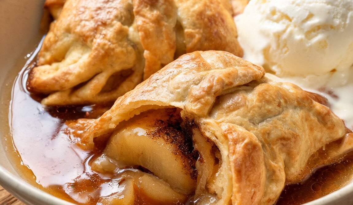 Amish Apple Dumplings With Cinnamon Butter Sauce
