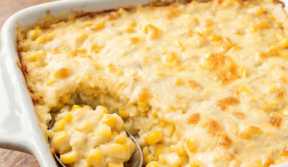 Amish Creamed Corn Casserole