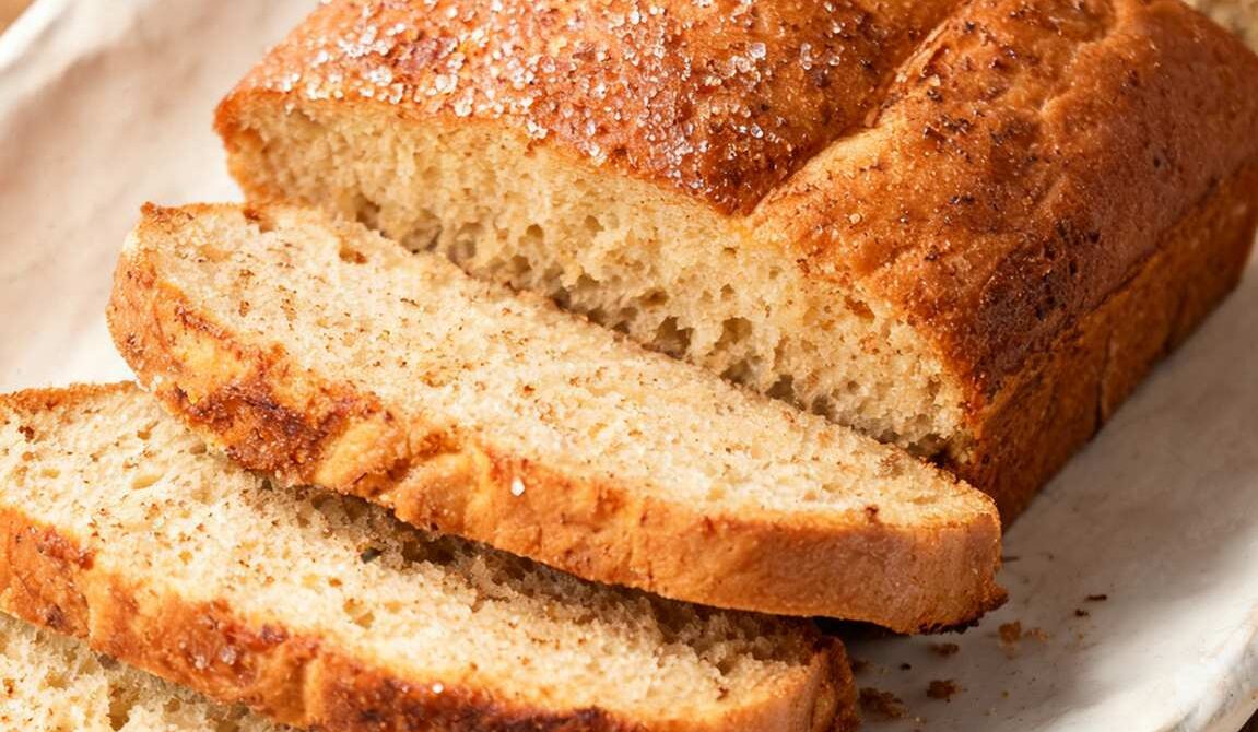 Amish Friendship Bread With Cinnamon Sugar Crust