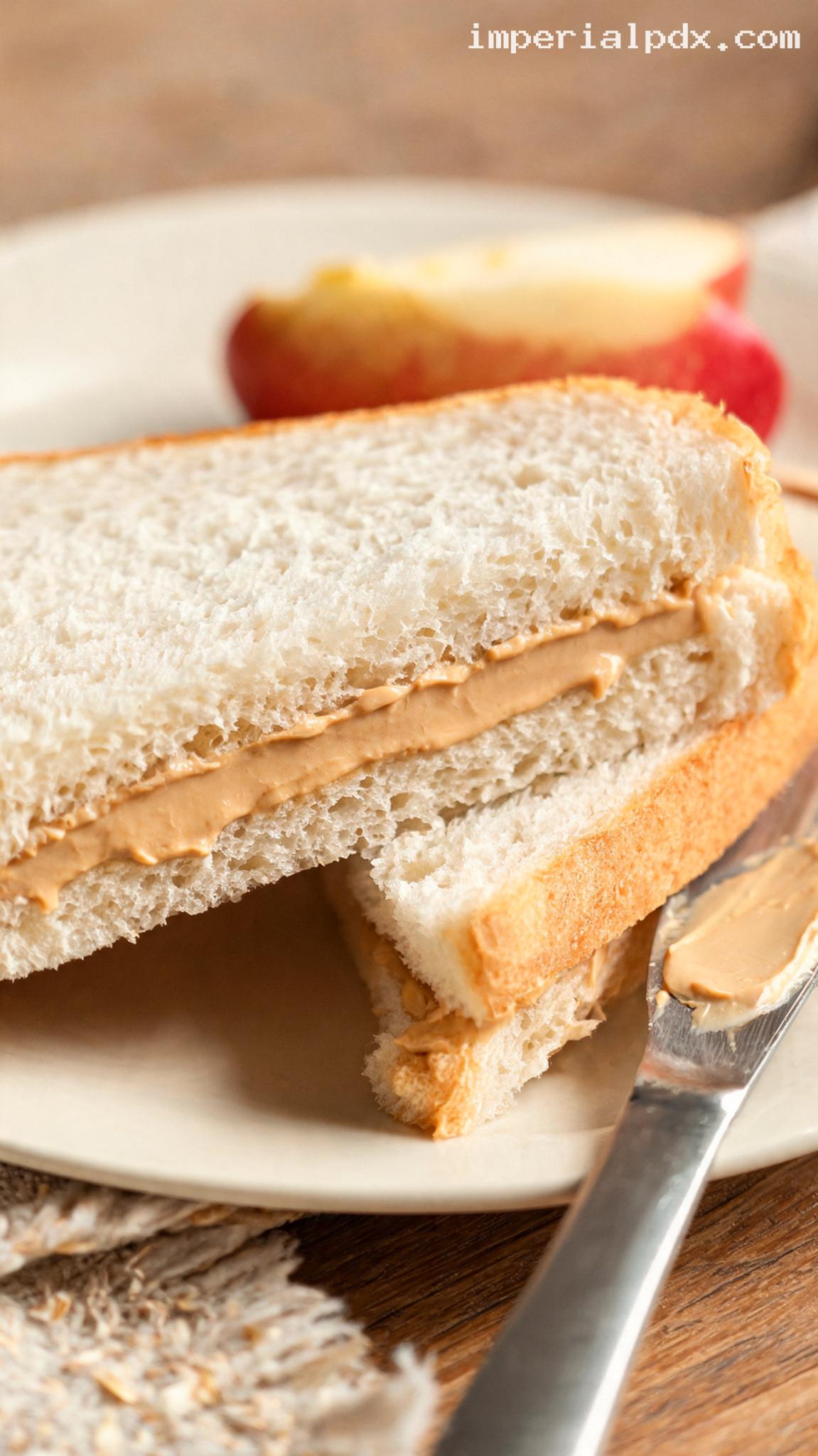 Amish Peanut Butter Church Spread – Closeup
