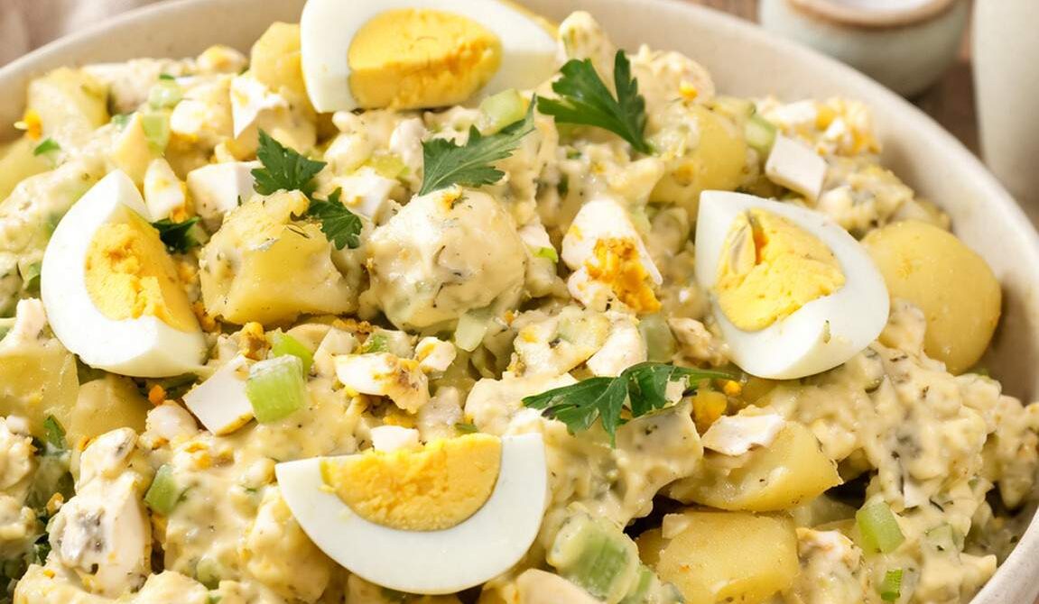 Amish Potato Salad With Creamy Sweet-and-Tangy Dressing