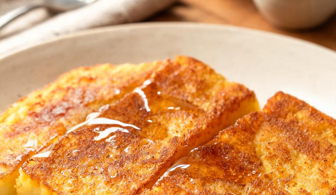 Amish-Style Cornmeal Mush Fried in Butter