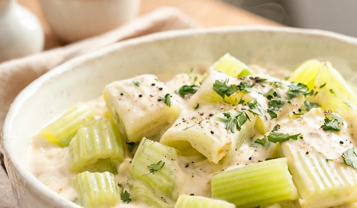 Amish-Style Creamed Celery with Herbs