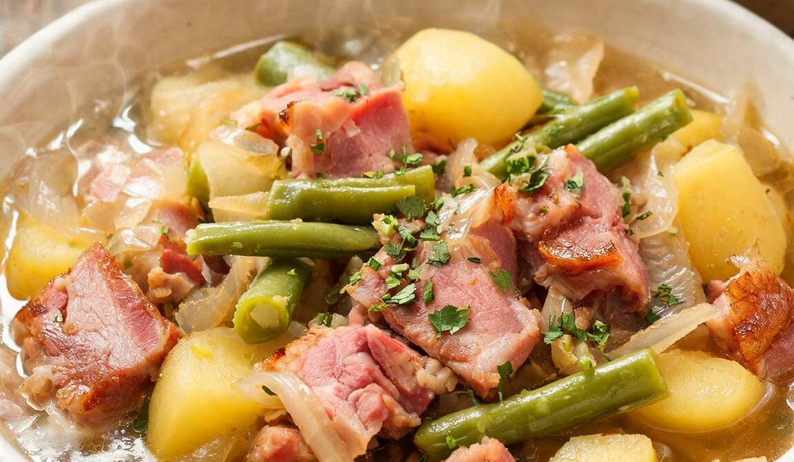 Pennsylvania Dutch Ham and Green Bean Stew