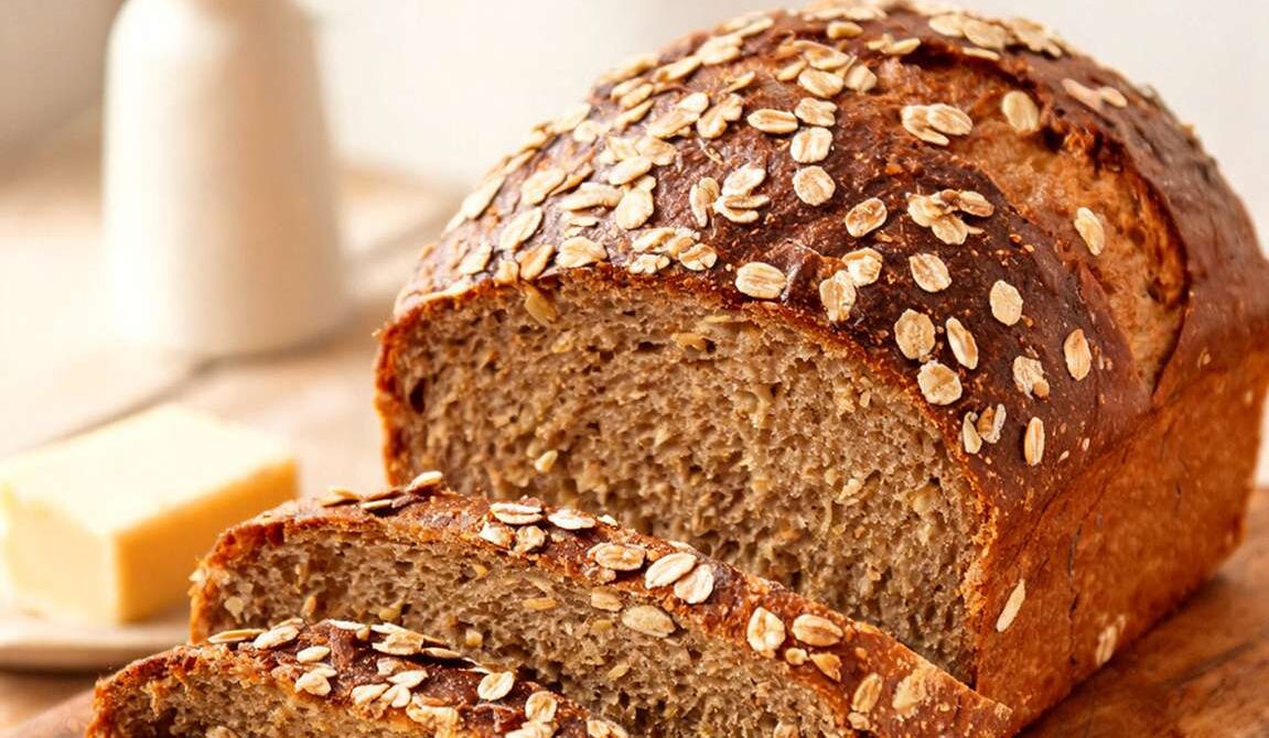 Pennsylvania Dutch Oatmeal Molasses Bread